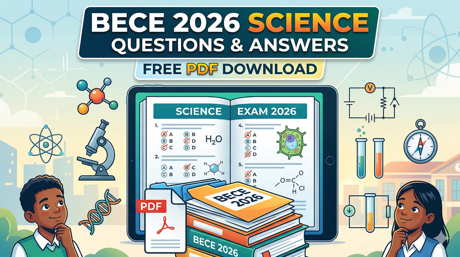 BECE 2026 Science questions and answers free PDF download